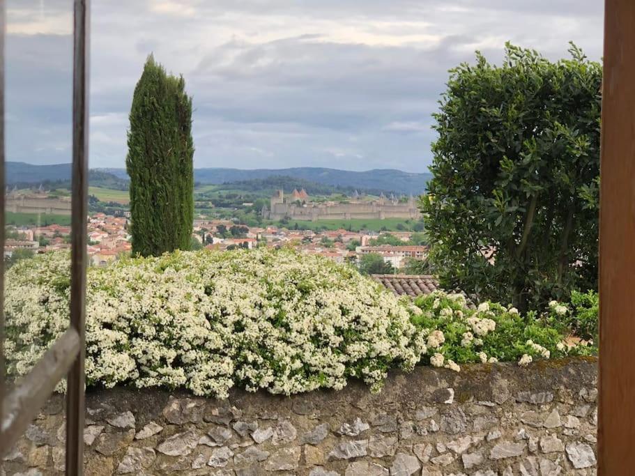 Maison De Charme Avec Vue Sur La Cite Medievale. Carcassone Kültér fotó