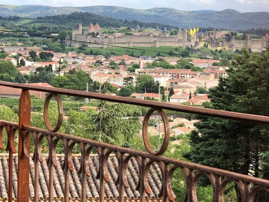 Maison De Charme Avec Vue Sur La Cite Medievale. Carcassone Kültér fotó